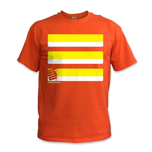Basic High Visibility Tee, Orange, 2XL